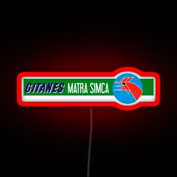 Vintage Le Mans RGB Neon Sign