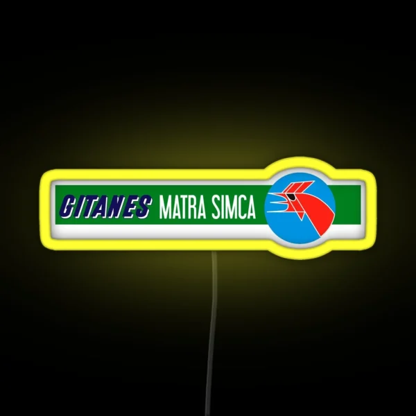 Vintage Le Mans RGB Neon Sign