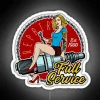 Vintage full-color LED neon sign with RGB lighting, distressed white background.