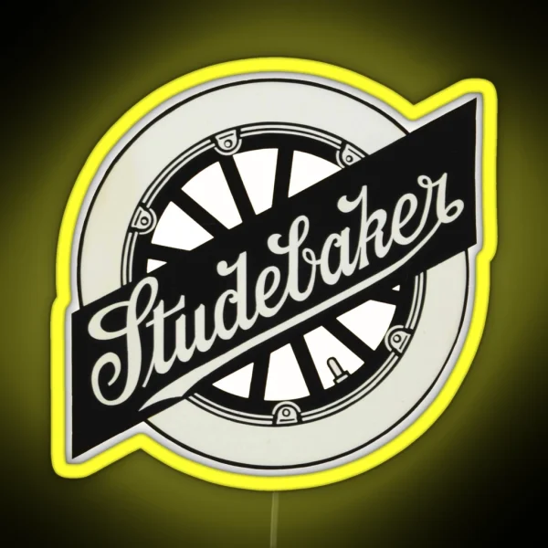 Vintage Studebaker RGB Neon Sign
