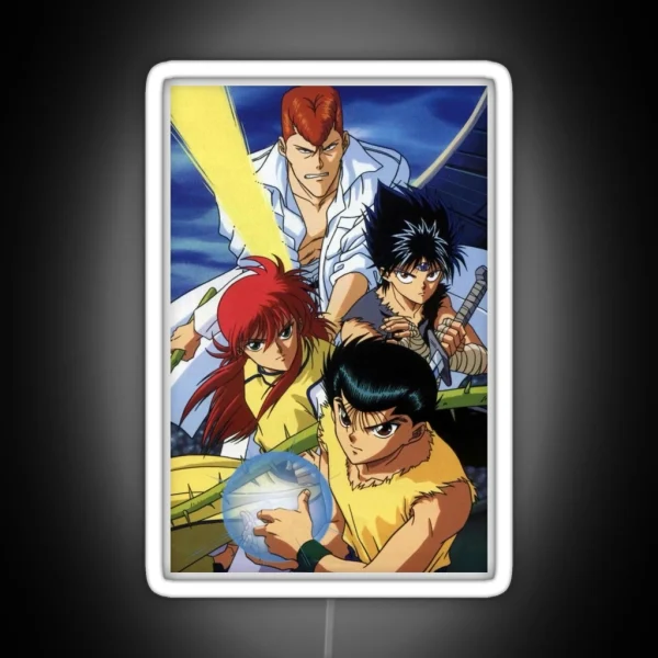 Vintage Yuyu Hakusho RGB Neon Sign