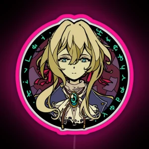 Violet Evergarden RGB Neon Sign