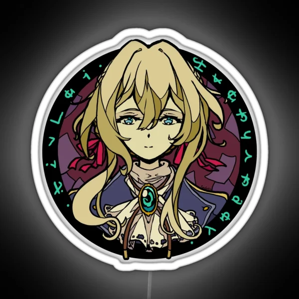 Violet Evergarden RGB Neon Sign