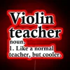 A musician guiding violin lessons with expertise.