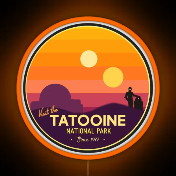 Visit Tatooine RGB Neon Sign