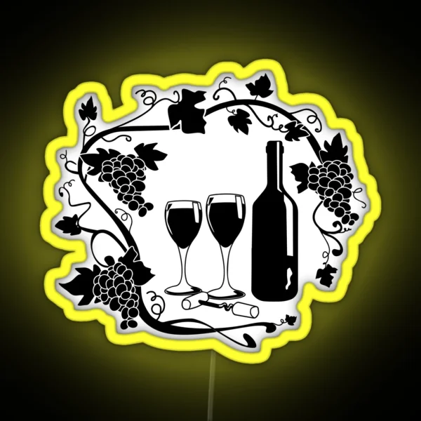 Visiting A Winery RGB Neon Sign