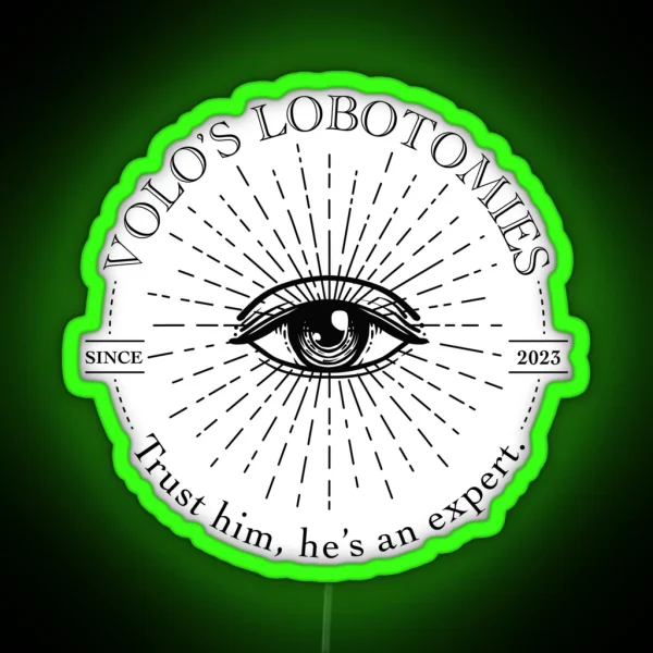 Volo S Lobotomies RGB Neon Sign