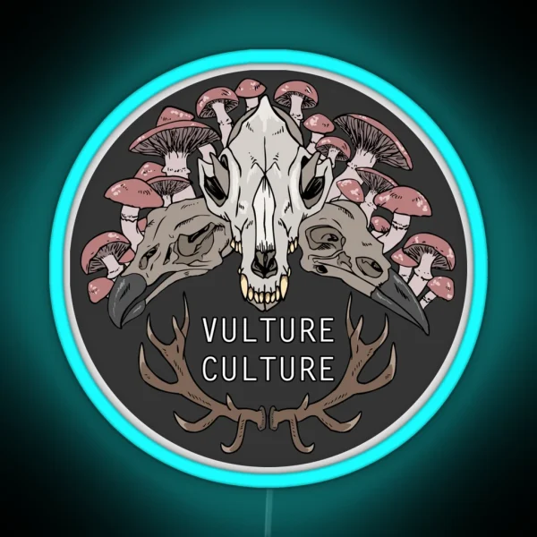 Vulture Culture RGB Neon Sign