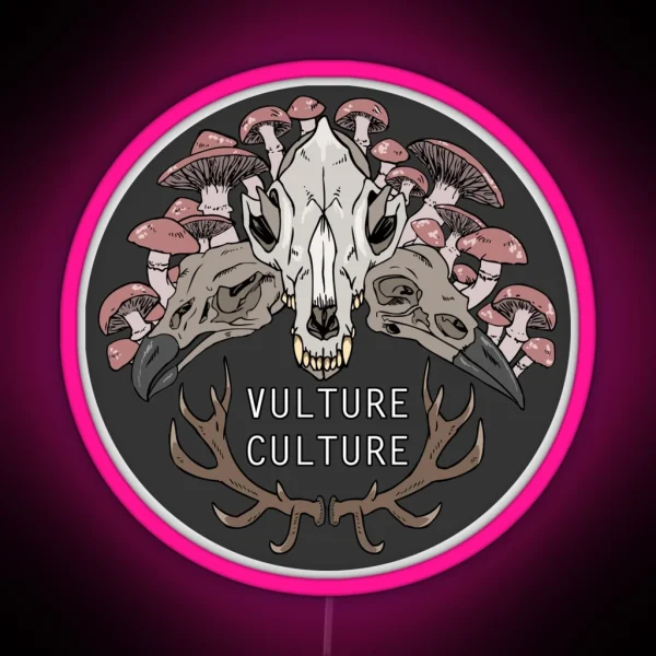 Vulture Culture RGB Neon Sign