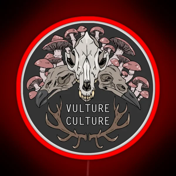 Vulture Culture RGB Neon Sign