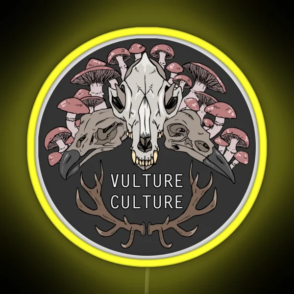 Vulture Culture RGB Neon Sign