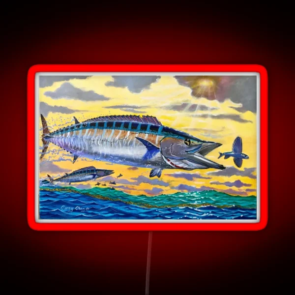 Wahoo Sunrise RGB Neon Sign