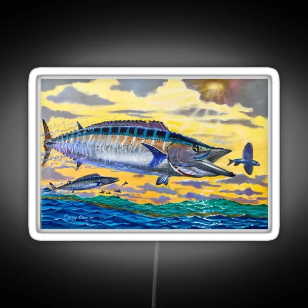 Wahoo Sunrise RGB Neon Sign