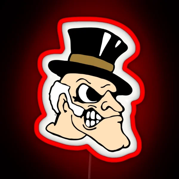 Wake Forest Demon Deacon RGB Neon Sign