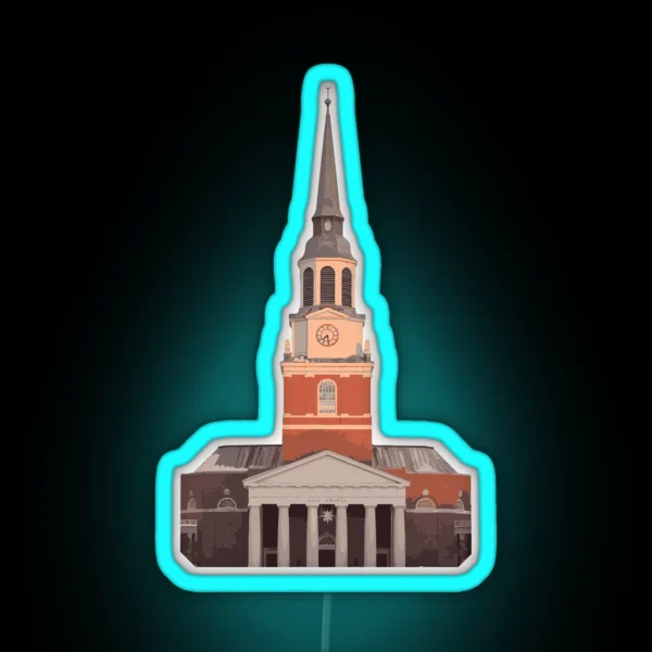 Wake Forest Wait Chapel RGB Neon Sign