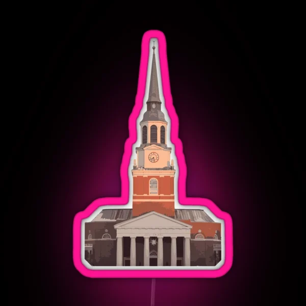 Wake Forest Wait Chapel RGB Neon Sign