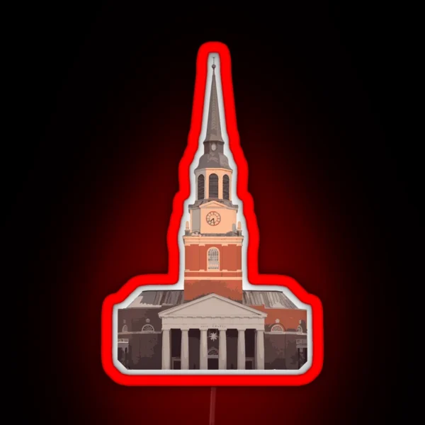 Wake Forest Wait Chapel RGB Neon Sign