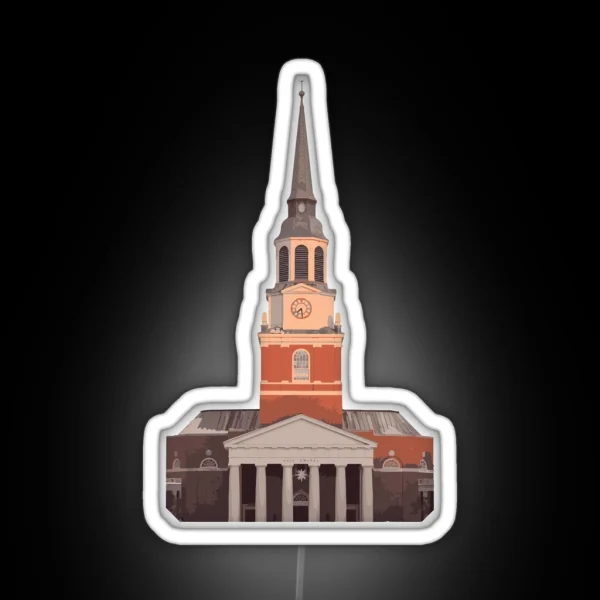 Wake Forest Wait Chapel RGB Neon Sign
