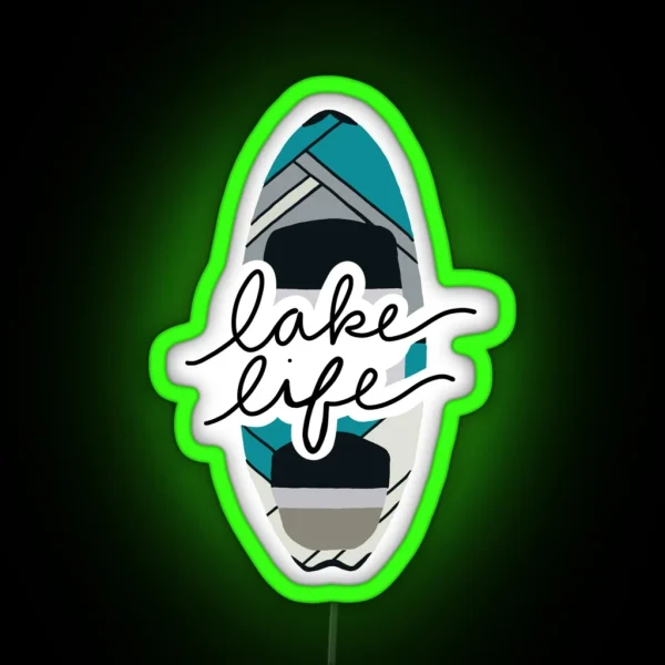 Wake Surf Led RGB Neon Sign