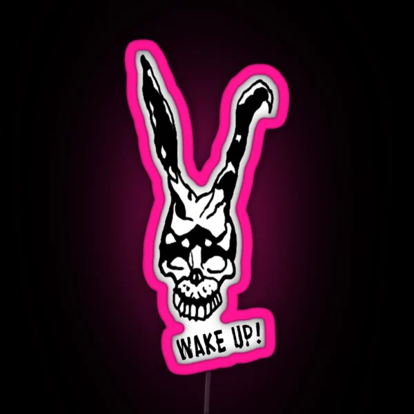WAKE UP RGB Neon Sign