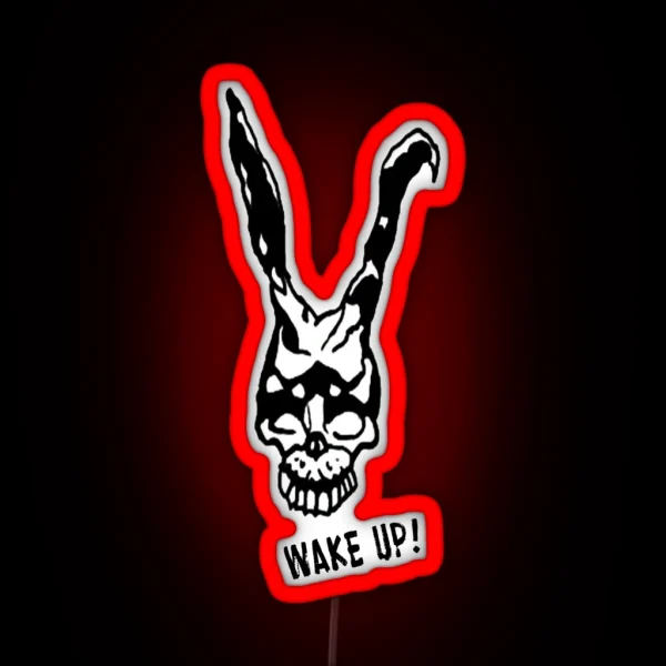 WAKE UP RGB Neon Sign