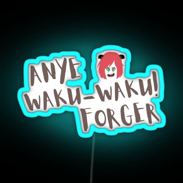 WAKU WAKU Version 2 RGB Neon Sign