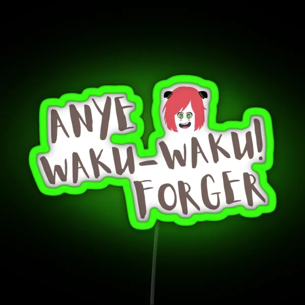 WAKU WAKU Version 2 RGB Neon Sign
