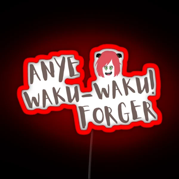 WAKU WAKU Version 2 RGB Neon Sign