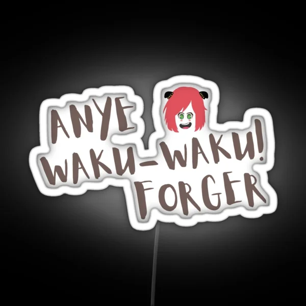 WAKU WAKU Version 2 RGB Neon Sign