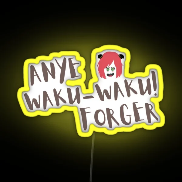 WAKU WAKU Version 2 RGB Neon Sign