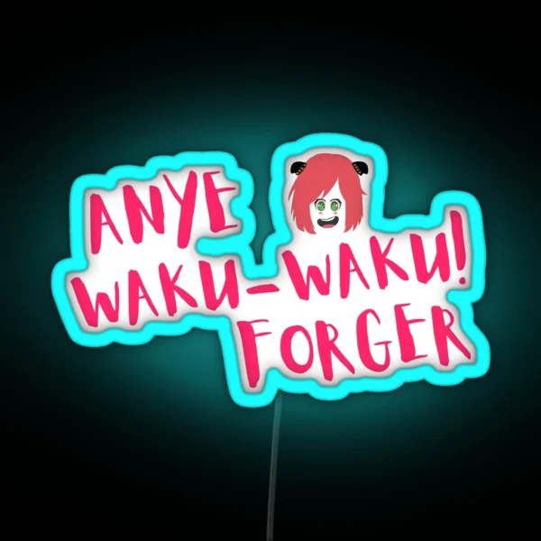 WAKU WAKU Version 7 RGB Neon Sign