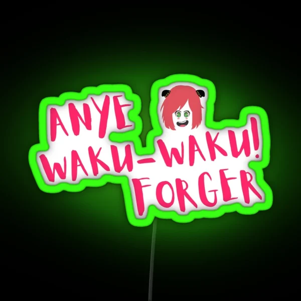 WAKU WAKU Version 7 RGB Neon Sign