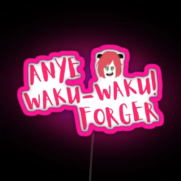 WAKU WAKU Version 7 RGB Neon Sign