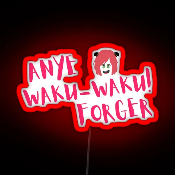 WAKU WAKU Version 7 RGB Neon Sign