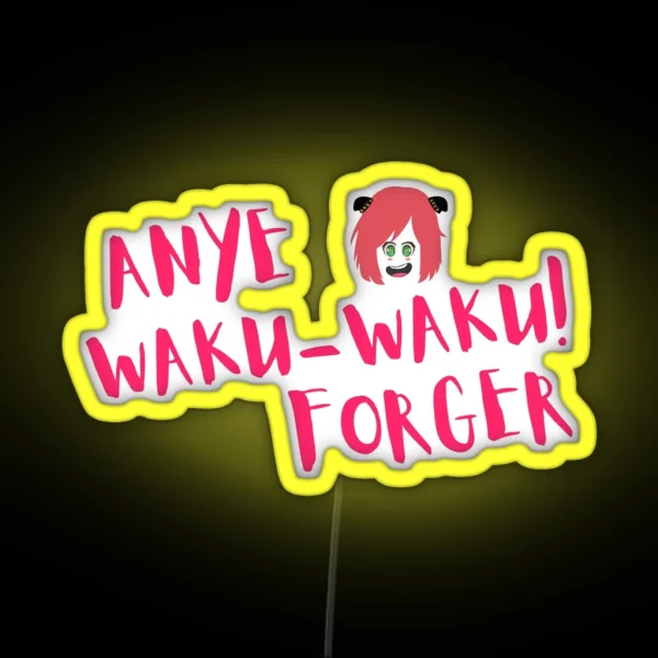 WAKU WAKU Version 7 RGB Neon Sign