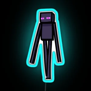 Walking Enderman RGB Neon Sign