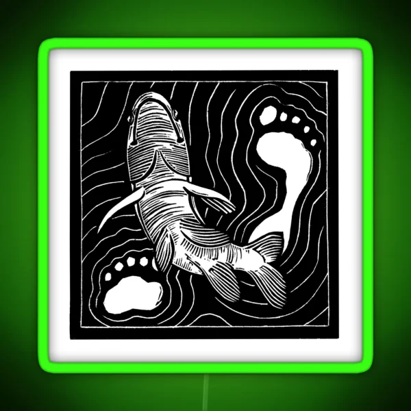 Walking On Water RGB Neon Sign