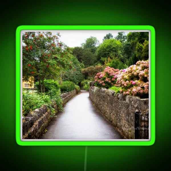 Walkway Cheddar England RGB Neon Sign