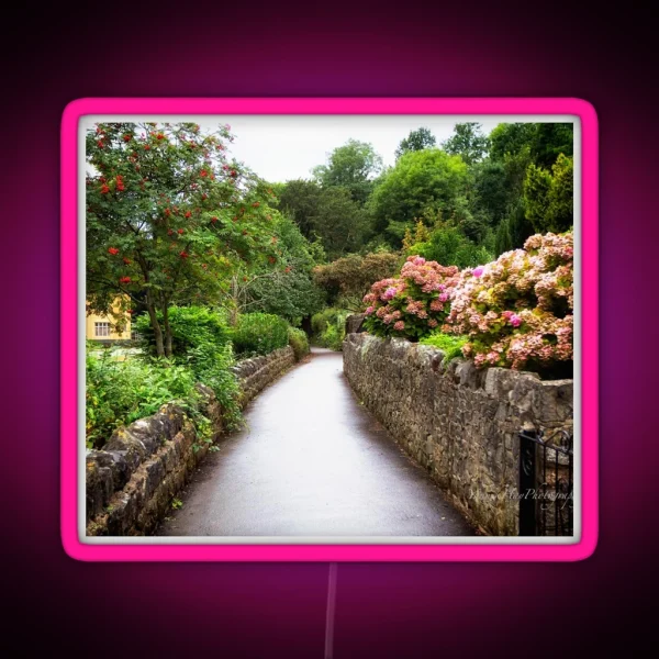 Walkway Cheddar England RGB Neon Sign