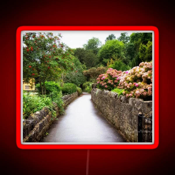 Walkway Cheddar England RGB Neon Sign