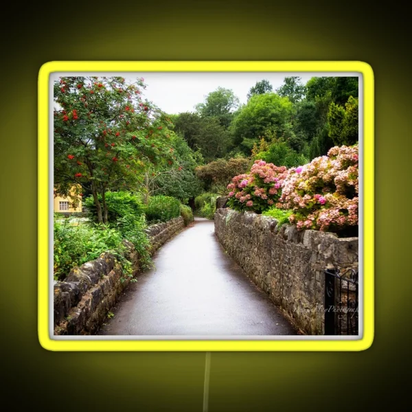 Walkway Cheddar England RGB Neon Sign