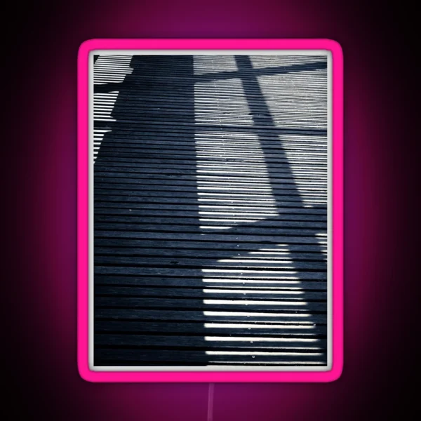 Walkway Shadows RGB Neon Sign