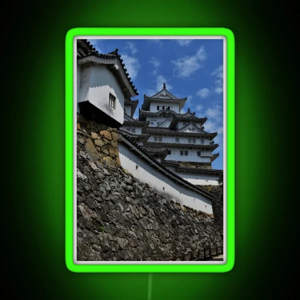 Walkway To The Himeji Castle RGB Neon Sign