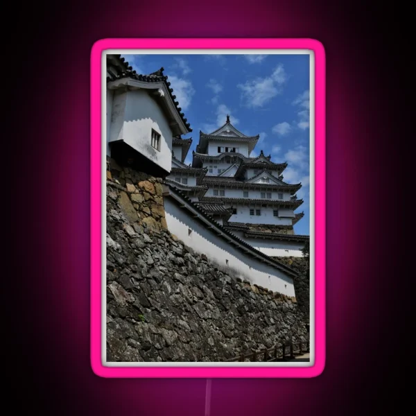 Walkway To The Himeji Castle RGB Neon Sign