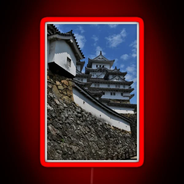 Walkway To The Himeji Castle RGB Neon Sign