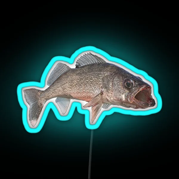 Walleye RGB Neon Sign