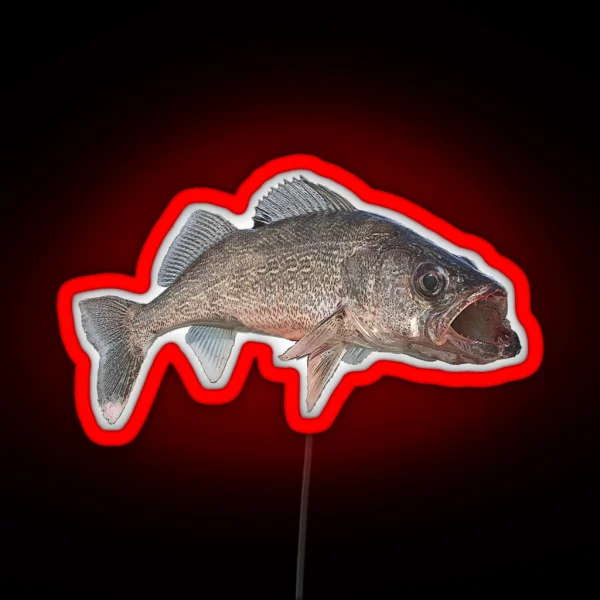 Walleye RGB Neon Sign