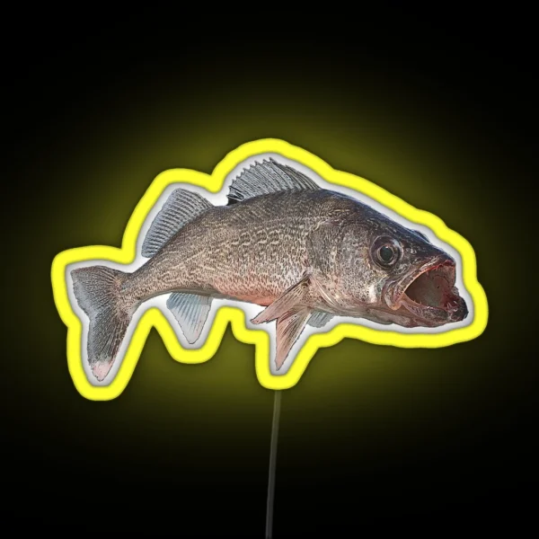 Walleye RGB Neon Sign