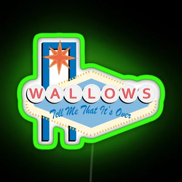 Wallows Tell Me That It S Over RGB Neon Sign