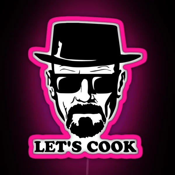 Walter Let S Cook Breaking Film Bad RGB Neon Sign